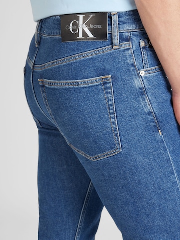 Calvin Klein Jeans Слим Джинсы в Синий