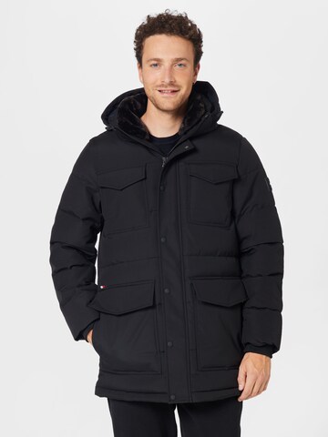 Parka d’hiver TOMMY HILFIGER en noir : devant