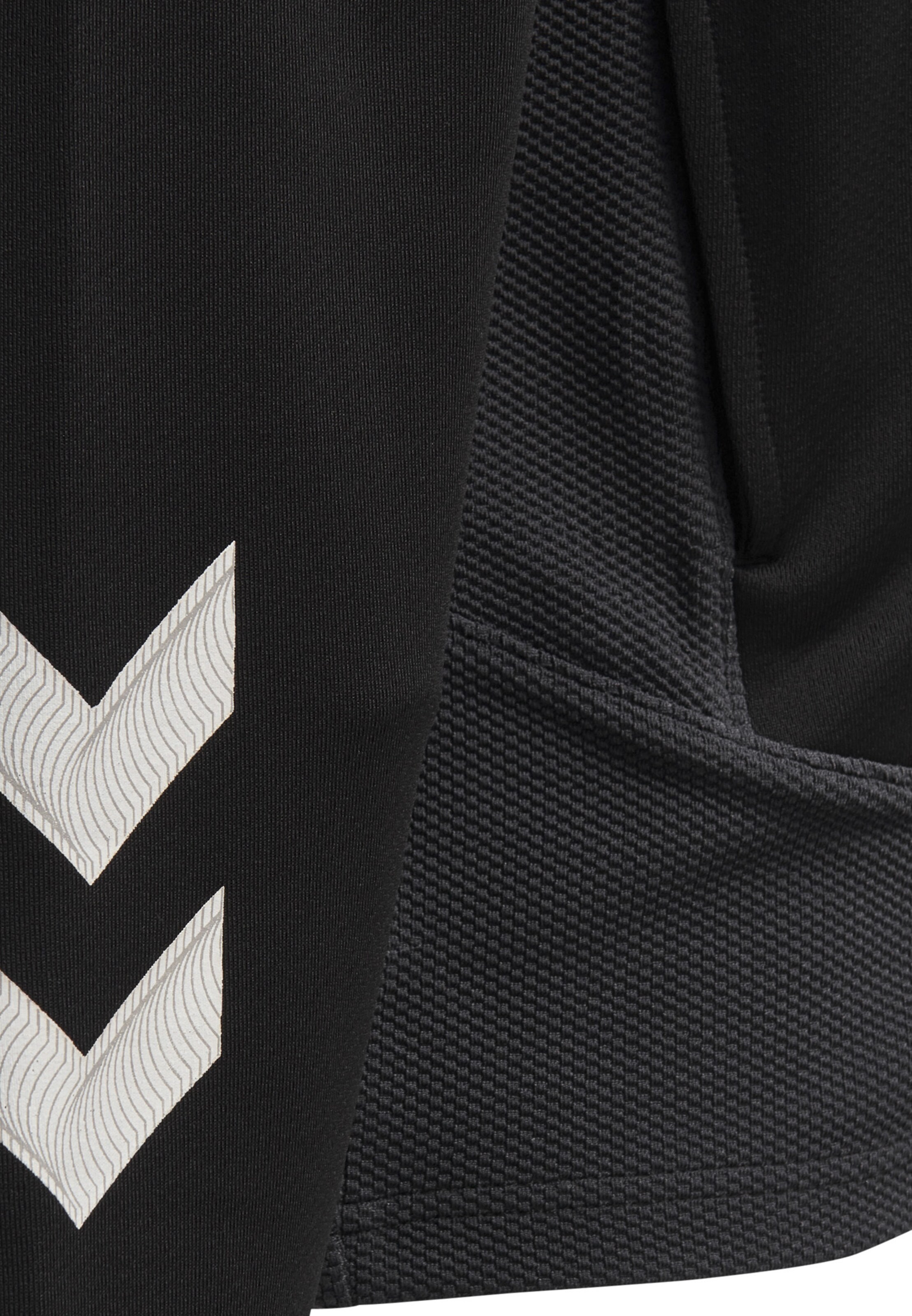 Hummel Sportsweatvest in Zwart
