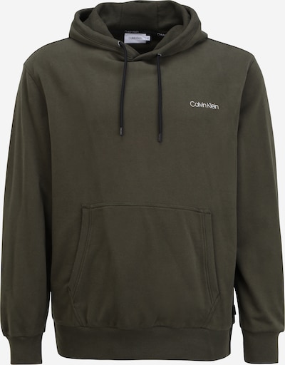 Calvin Klein Big & Tall Sweatshirt in Olive / White, Item view
