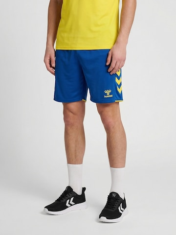 Hummel Regular Sportbroek 'Core 2.0' in Blauw: voorkant