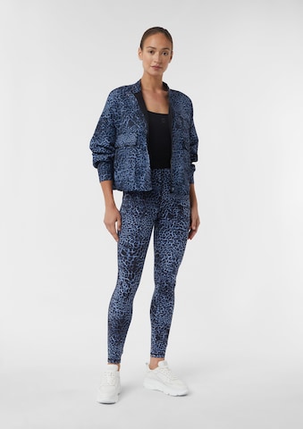 Skinny Leggings comma casual identity en bleu : devant
