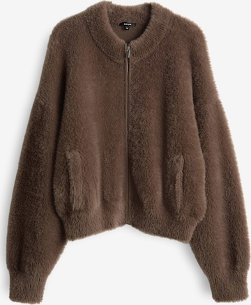 Cardigan 'Dores' OPUS en marron : devant