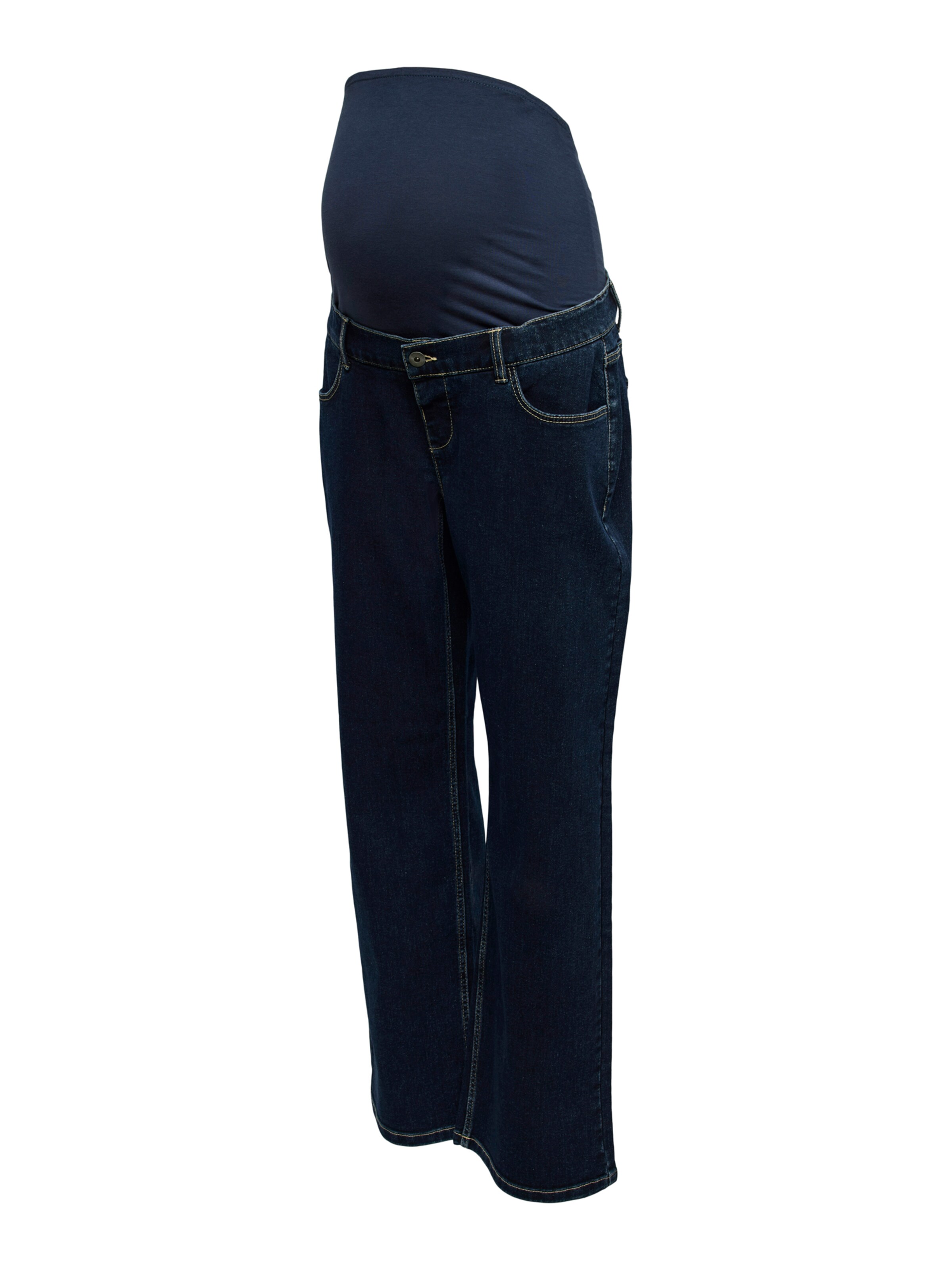 MAMALICIOUS Regular Jeans 'MLFUJI' in Blauw: voorkant