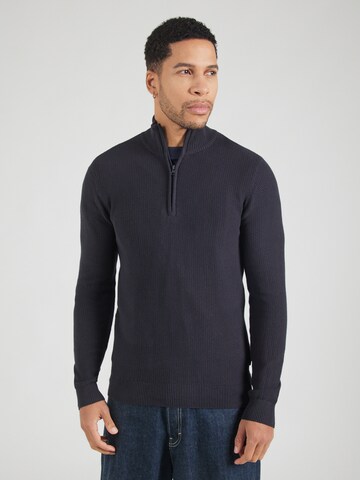BLEND - Pullover em preto: frente