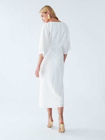 BWLDR - Vestido 'Thais' em branco: atrás