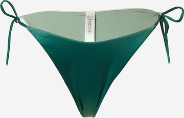 Lindex - Cueca biquíni 'Tina' em verde: frente