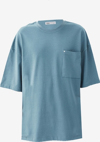 VAMOS CLO Tričko – modrá: přední strana