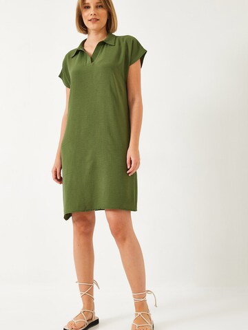 Robe d’été Bianco Lucci en vert : devant