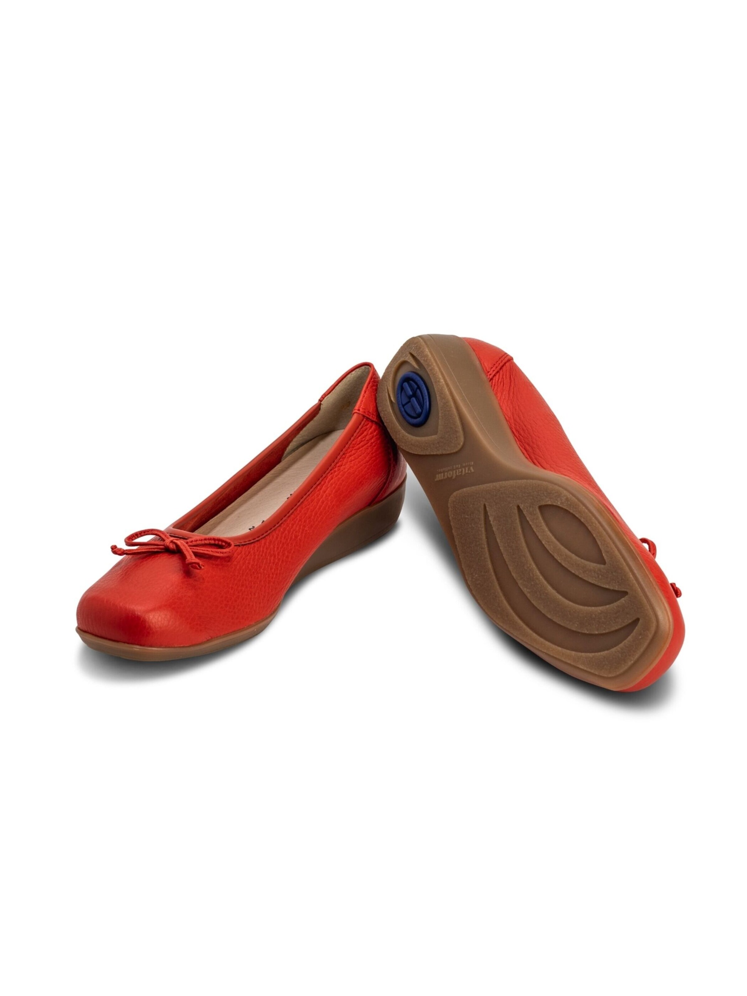 VITAFORM Ballet Flats in Red