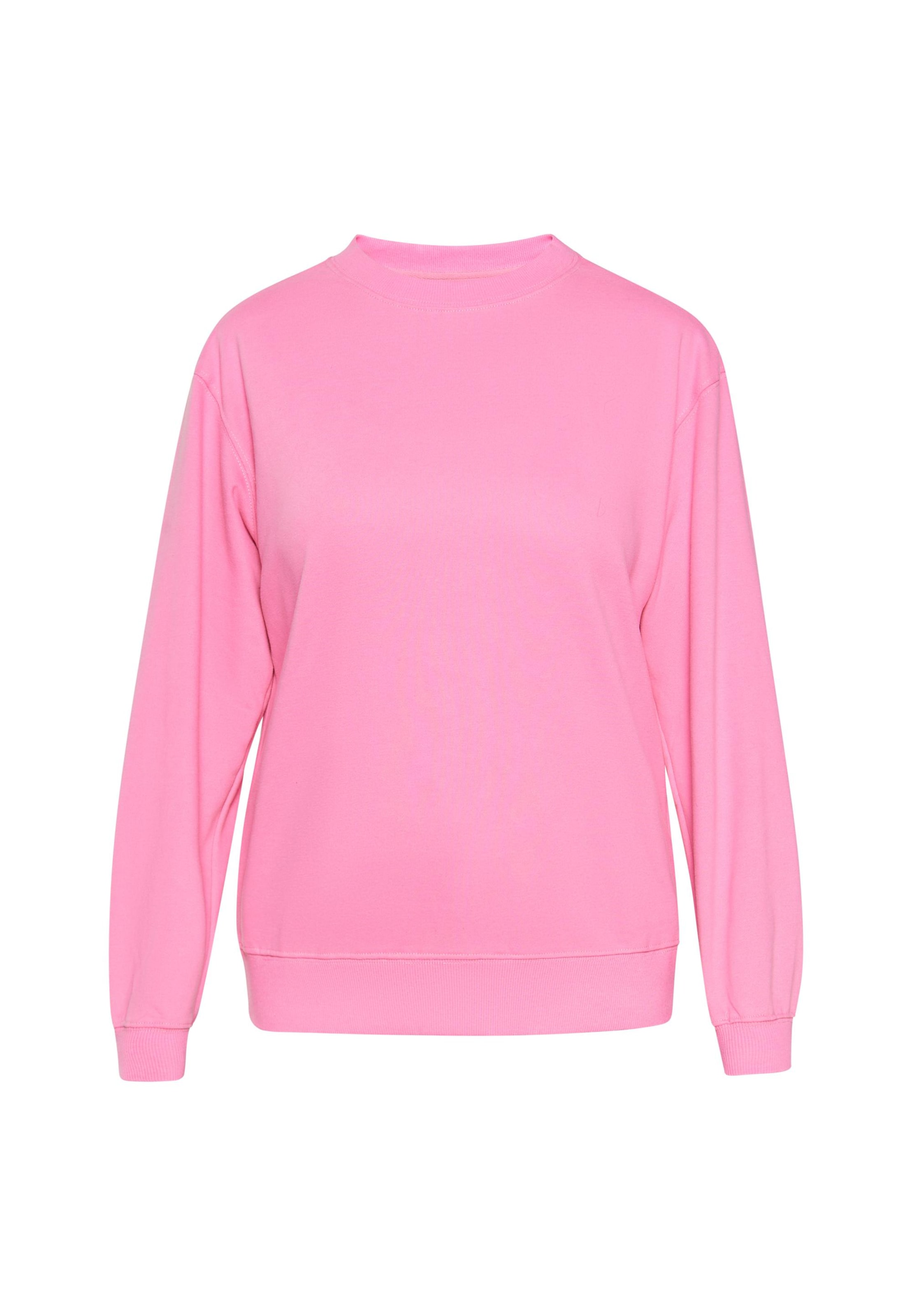 MIMO Sweatshirt 'Everyday Fashion' in Pink: front