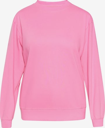 Sweat-shirt 'Everyday Fashion' MIMO en rose : devant
