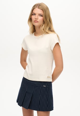 Superdry & Co Shirt 'Athletic Essential' in White: front