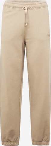 ALPHA INDUSTRIES Tapered Byxa 'Essentials' i beige: framsida