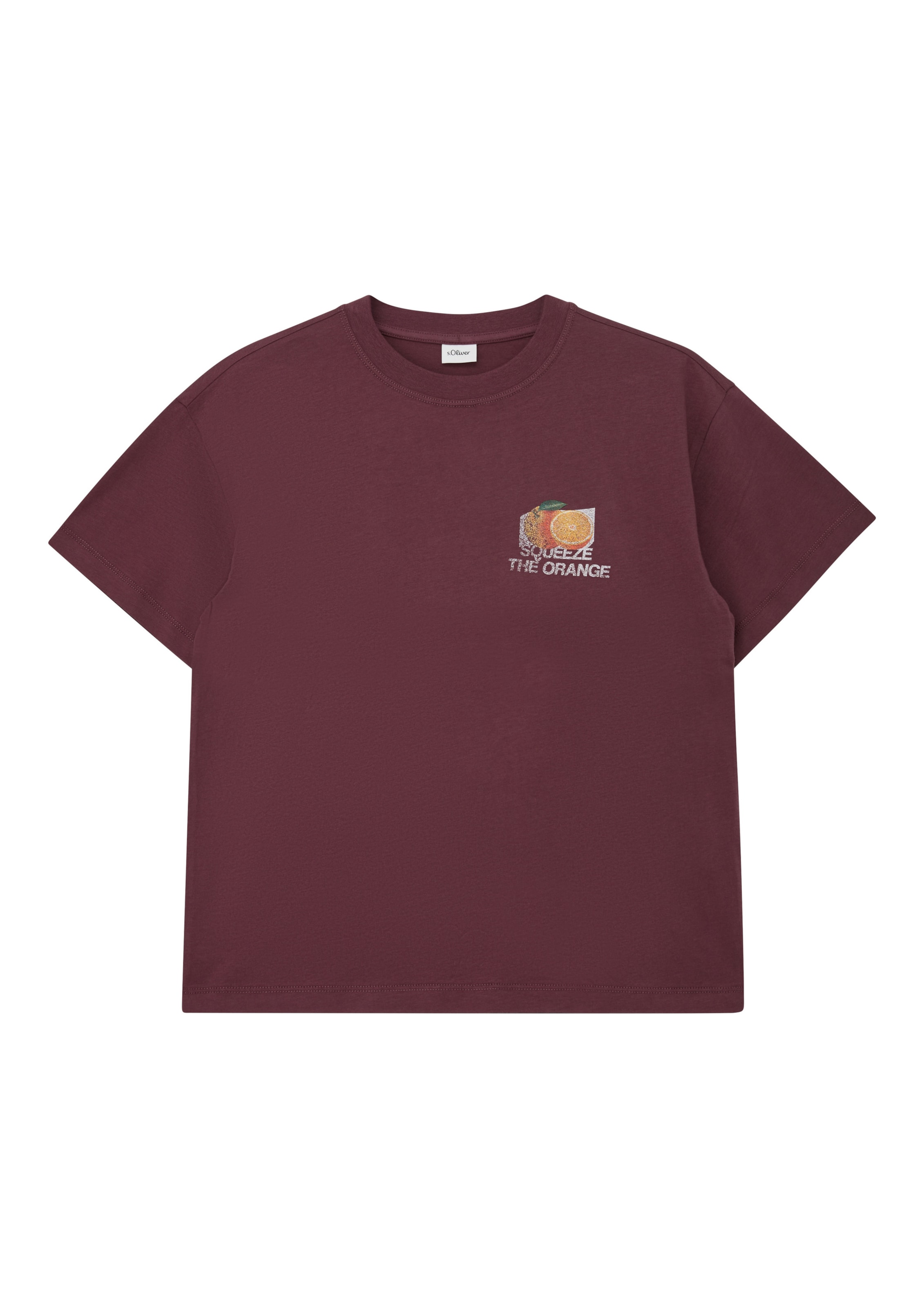 T-Shirt s.Oliver en rouge : devant