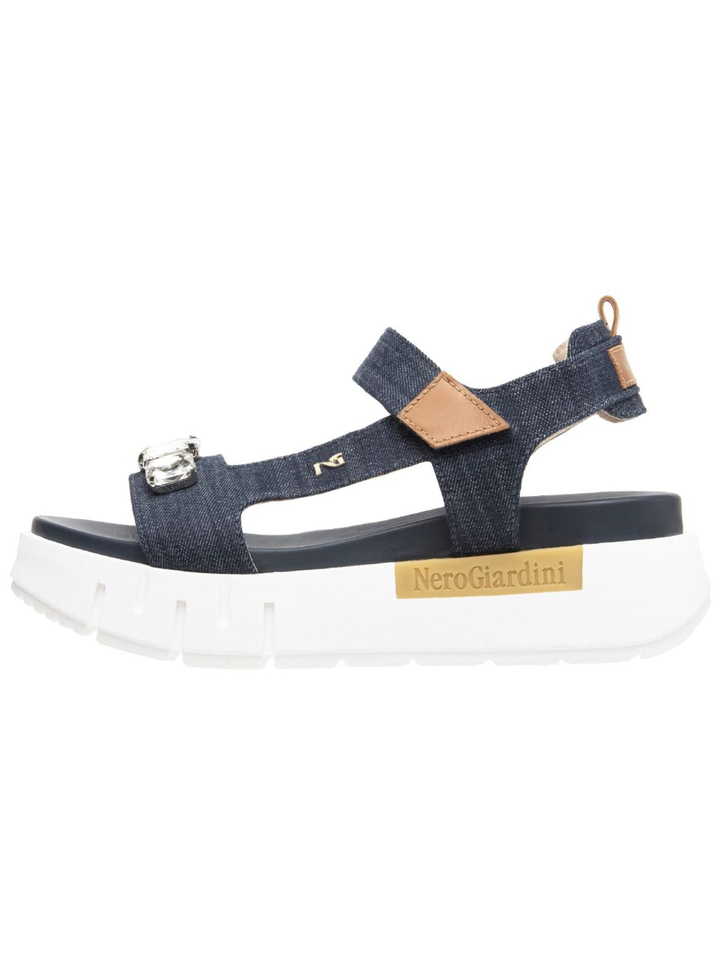 Sandalo di Nero Giardini in blu