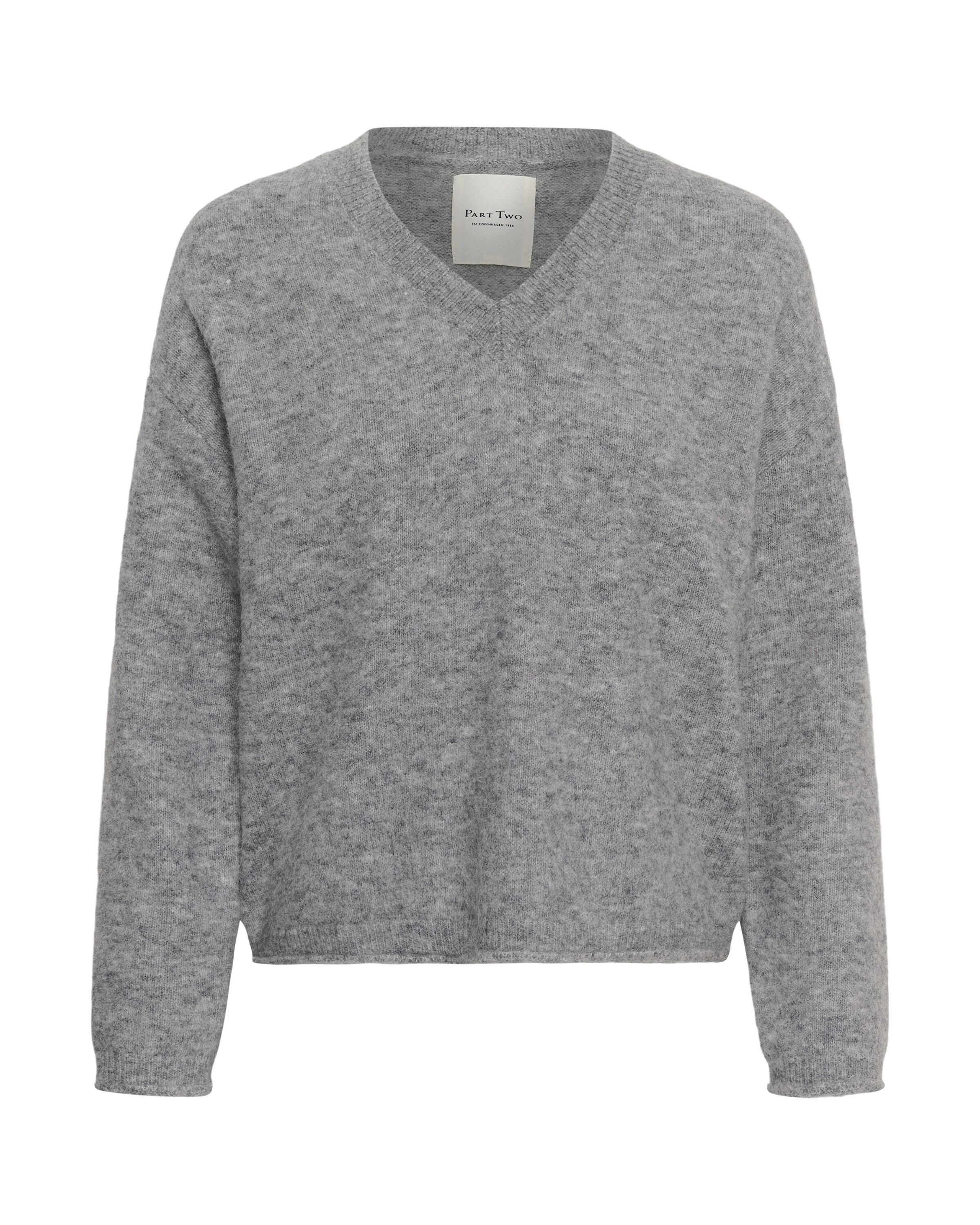 Part Two - Pullover 'Chanilla' em cinzento: frente