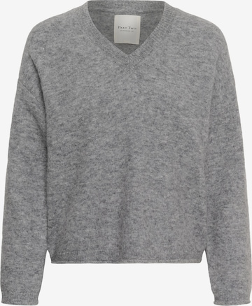Pull-over 'Chanilla' Part Two en gris : devant