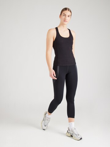 DKNY Performance Top sportowy w kolorze czarny