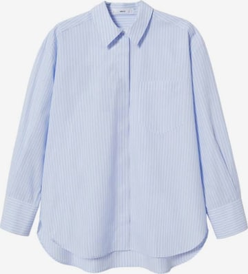 MANGO Bluse 'Juanes' in Blau: predná strana