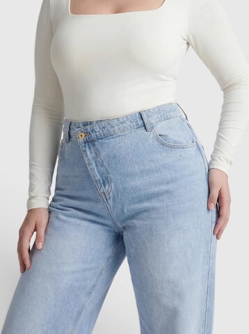 Wide leg Jeans de la CITA MAASS pe albastru