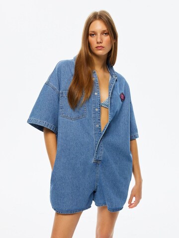 NOCTURNE - Jumpsuit en azul: frente