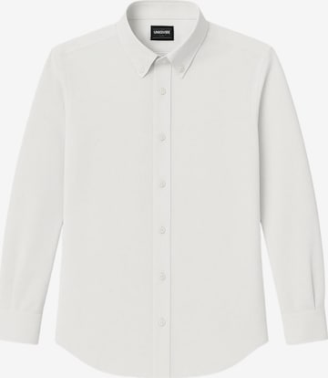 UNIQVIBE Slim Fit Hemd in Weiß: Vorderseite