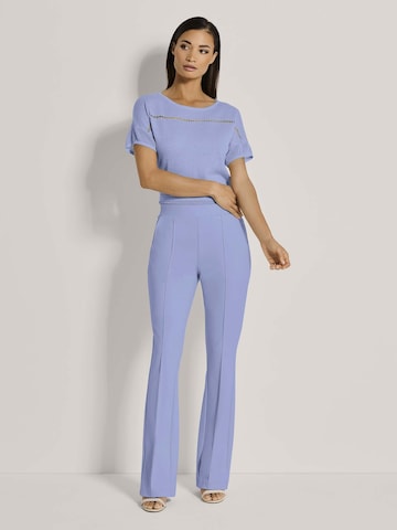 évasé Pantalon MADELEINE en bleu