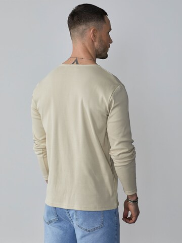 DAN FOX APPAREL Shirt 'Carl' in Beige