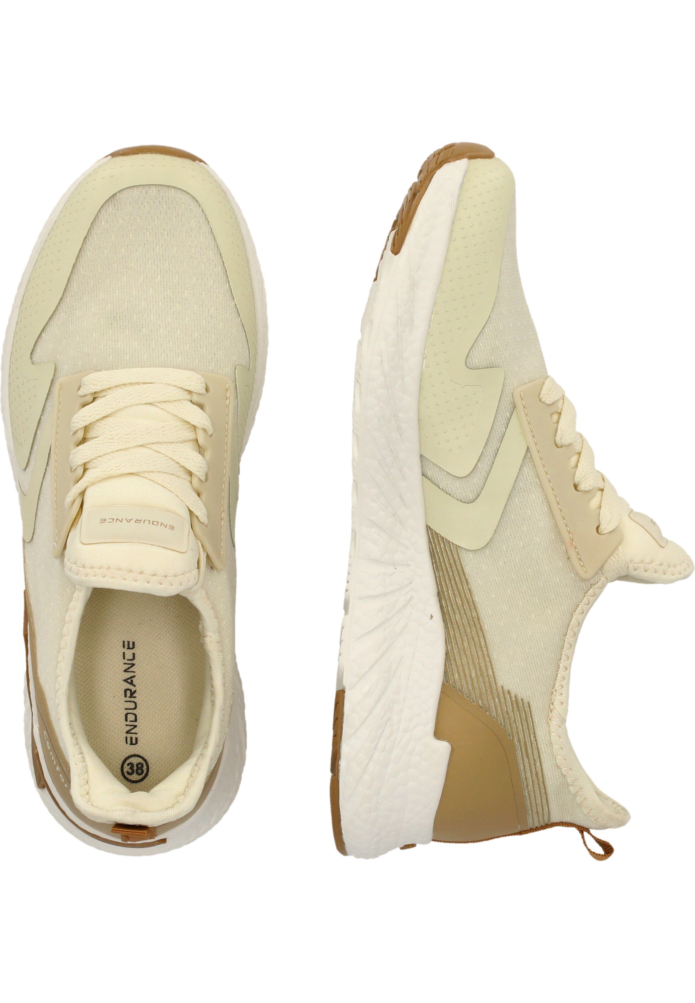 ENDURANCE Sneakers 'Lavender' in Beige