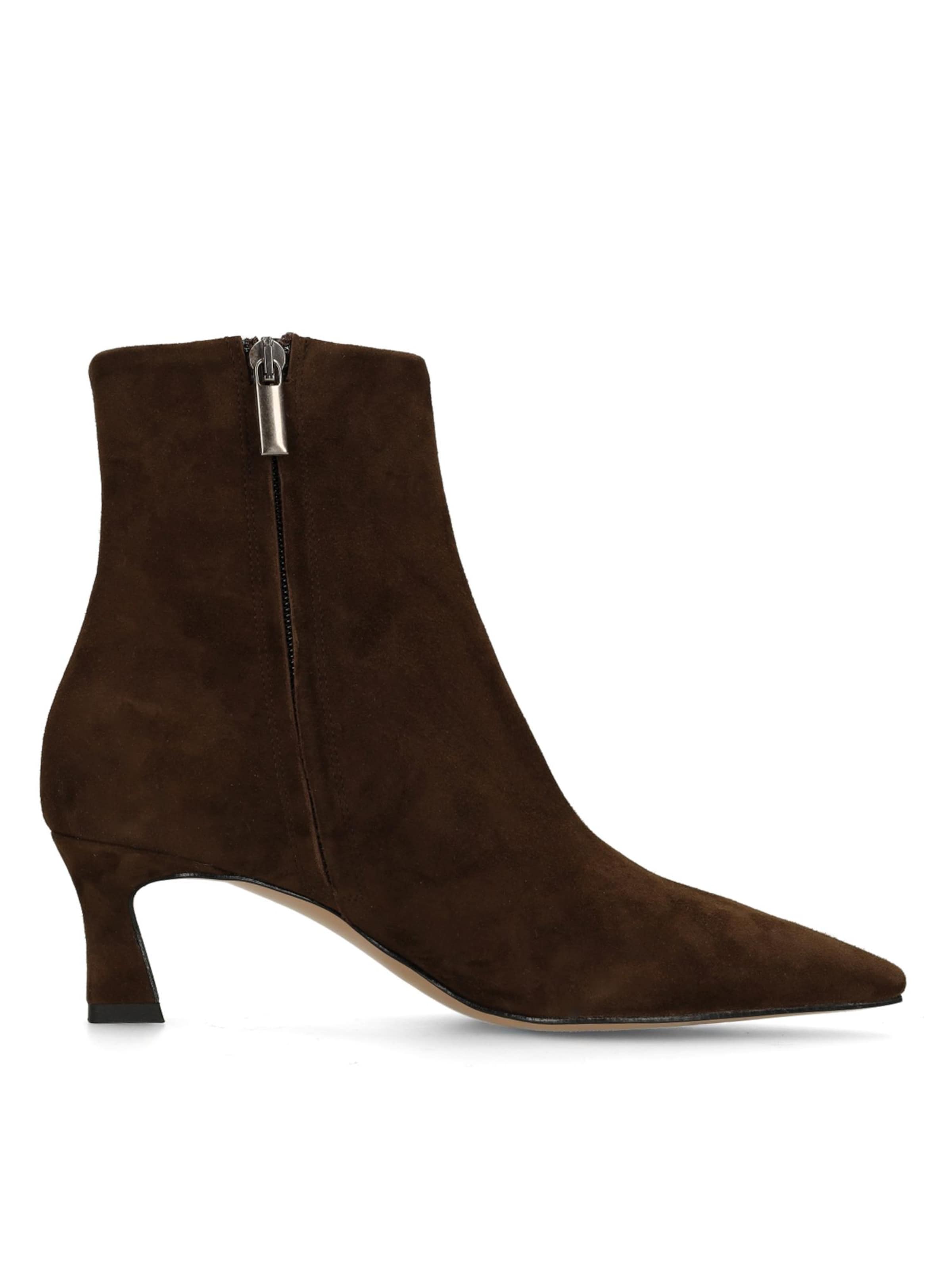 MANFIELD Stiefelette in Braun