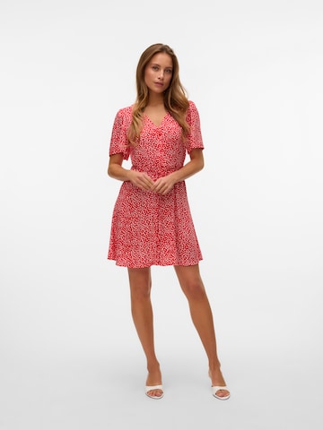VERO MODA Blusekjole 'VMAlba' i rød