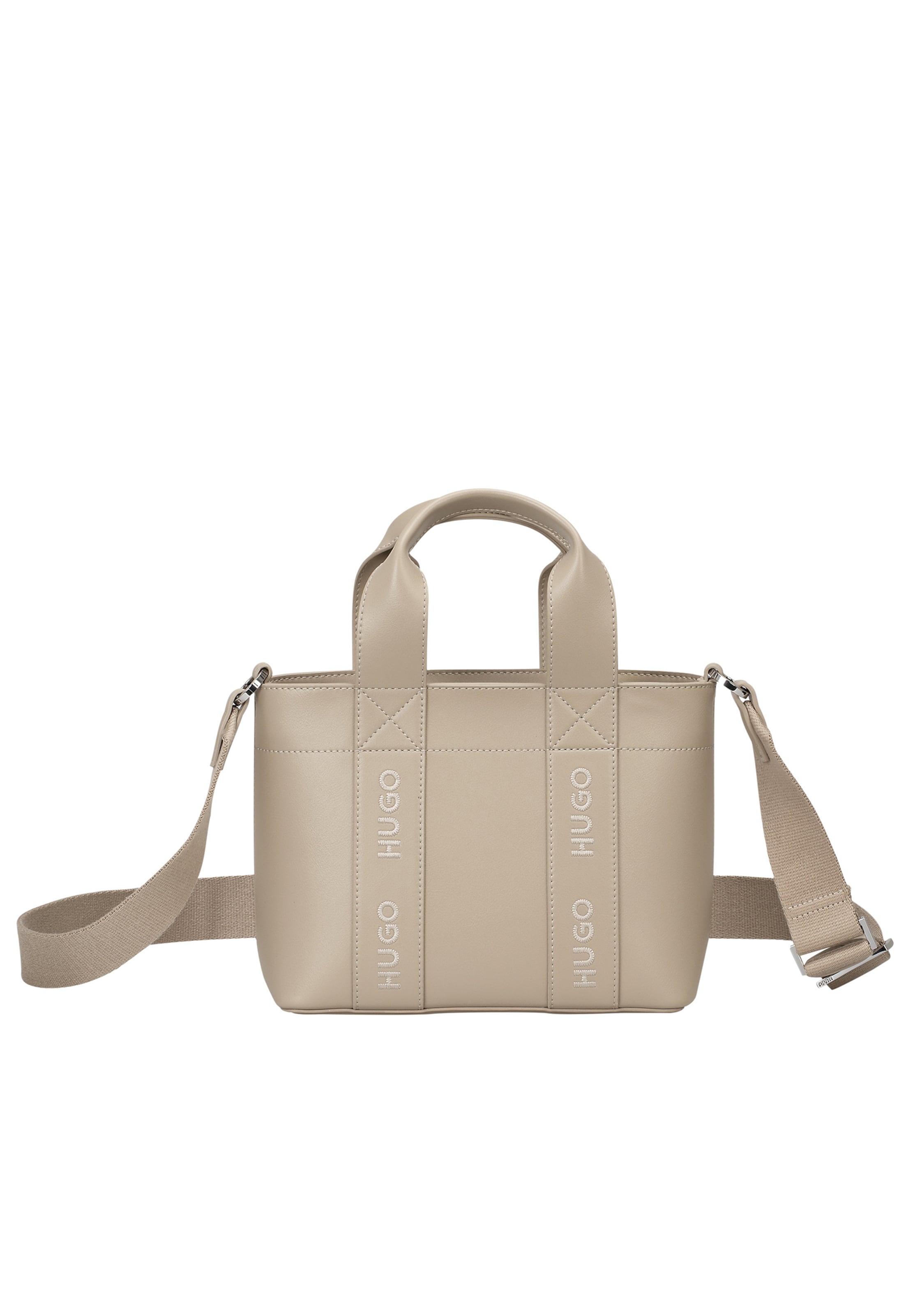 HUGO Handbag 'Becky' in Beige: front