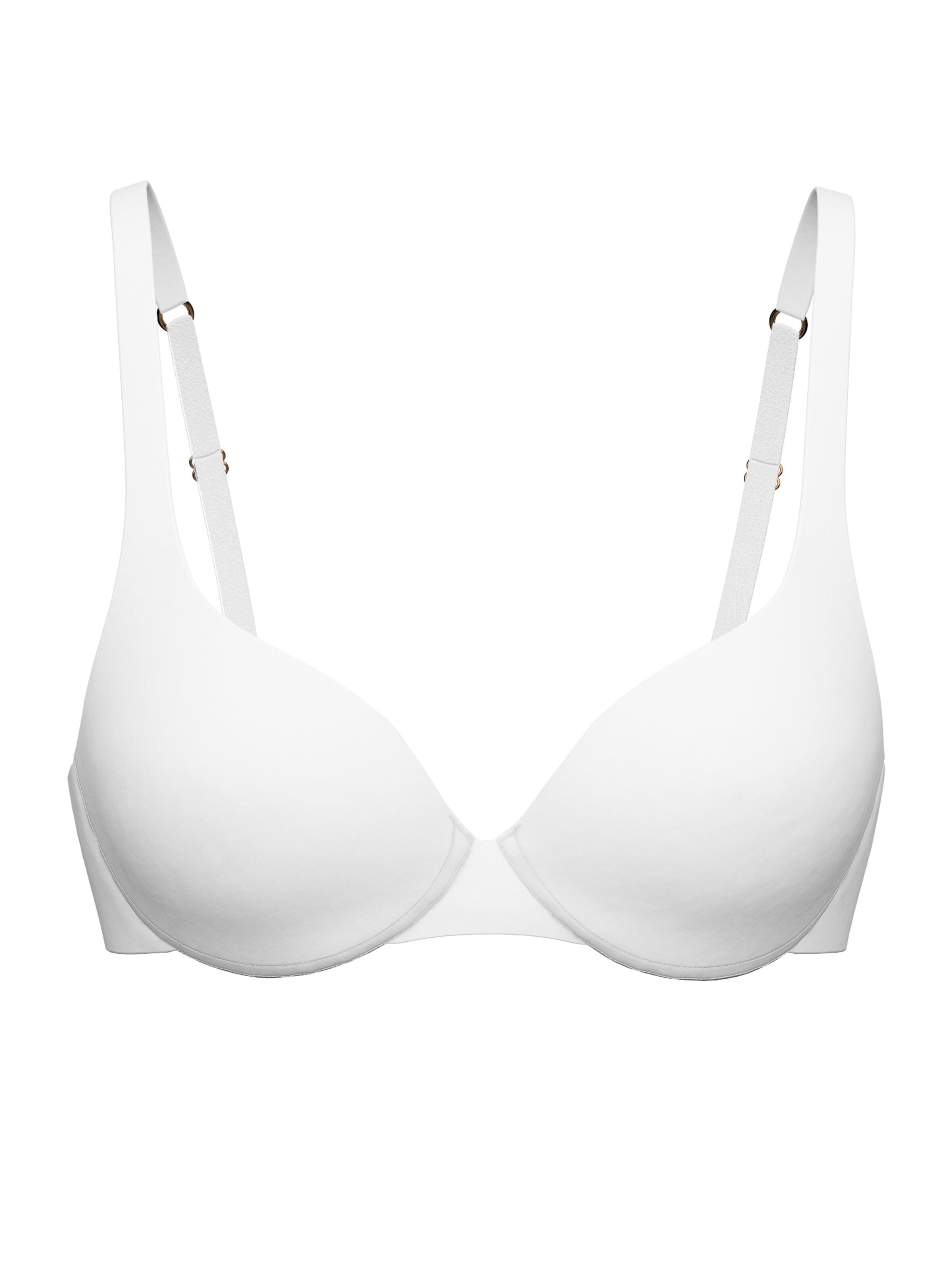 Reggiseno 'Sleek Skin' di CALIDA in bianco: frontale