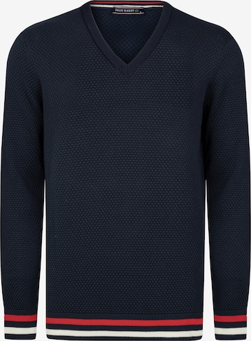 Pull-over Felix Hardy en bleu : devant