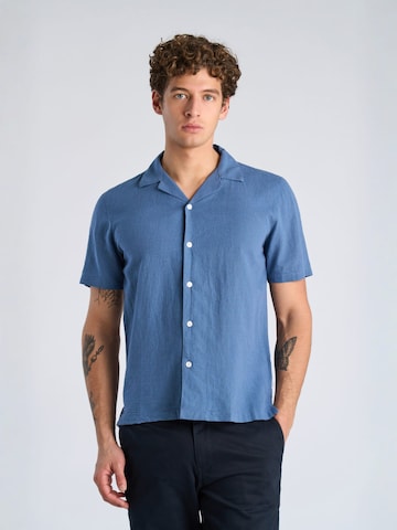 Lindbergh Regular Fit Hemd‌‌‌‌‌‌‌‌‌‌ in Blau