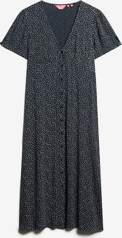 Robe-chemise Superdry en gris : devant