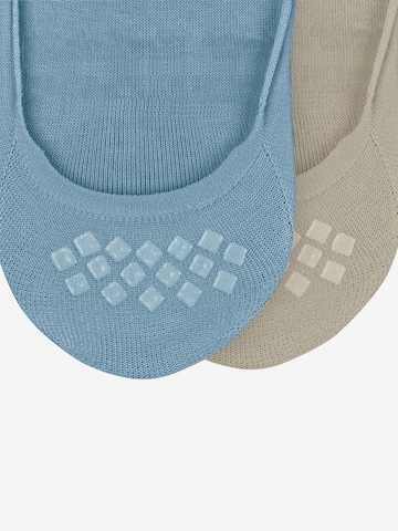 BURLINGTON Ankle Socks 'Everyday 2-Pack' in Blue: front