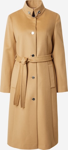 BOSS Between-seasons coat 'Casenova' in Beige: front