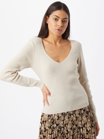 Pullover 'Orelia' di ABOUT YOU in bianco: frontale