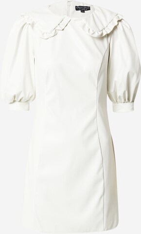 Robe-chemise Dorothy Perkins en blanc : devant