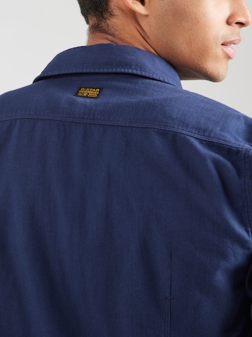 G-STAR Regular Fit Hemd in Blau