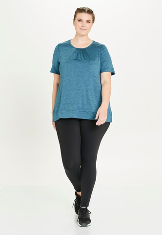 Q by Endurance Performance Shirt 'BREE' in Blue