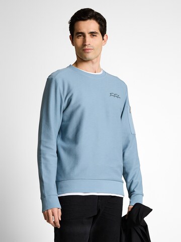 TOM TAILOR Sweatshirt in Blau: Vorderseite