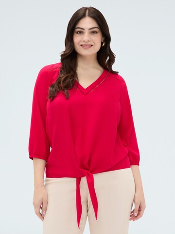 Chemisier Fiorella Rubino en rose : devant