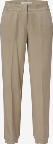 BRAX Regular Pleated Pants in Beige: front