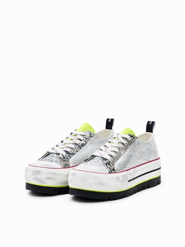 Desigual Sneaker in Silber
