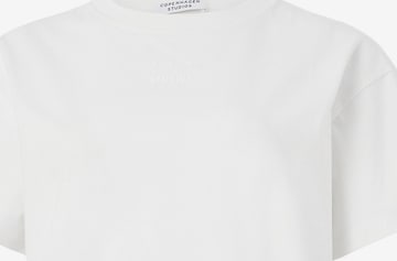 Copenhagen Studios Majica | bela barva: sprednja stran