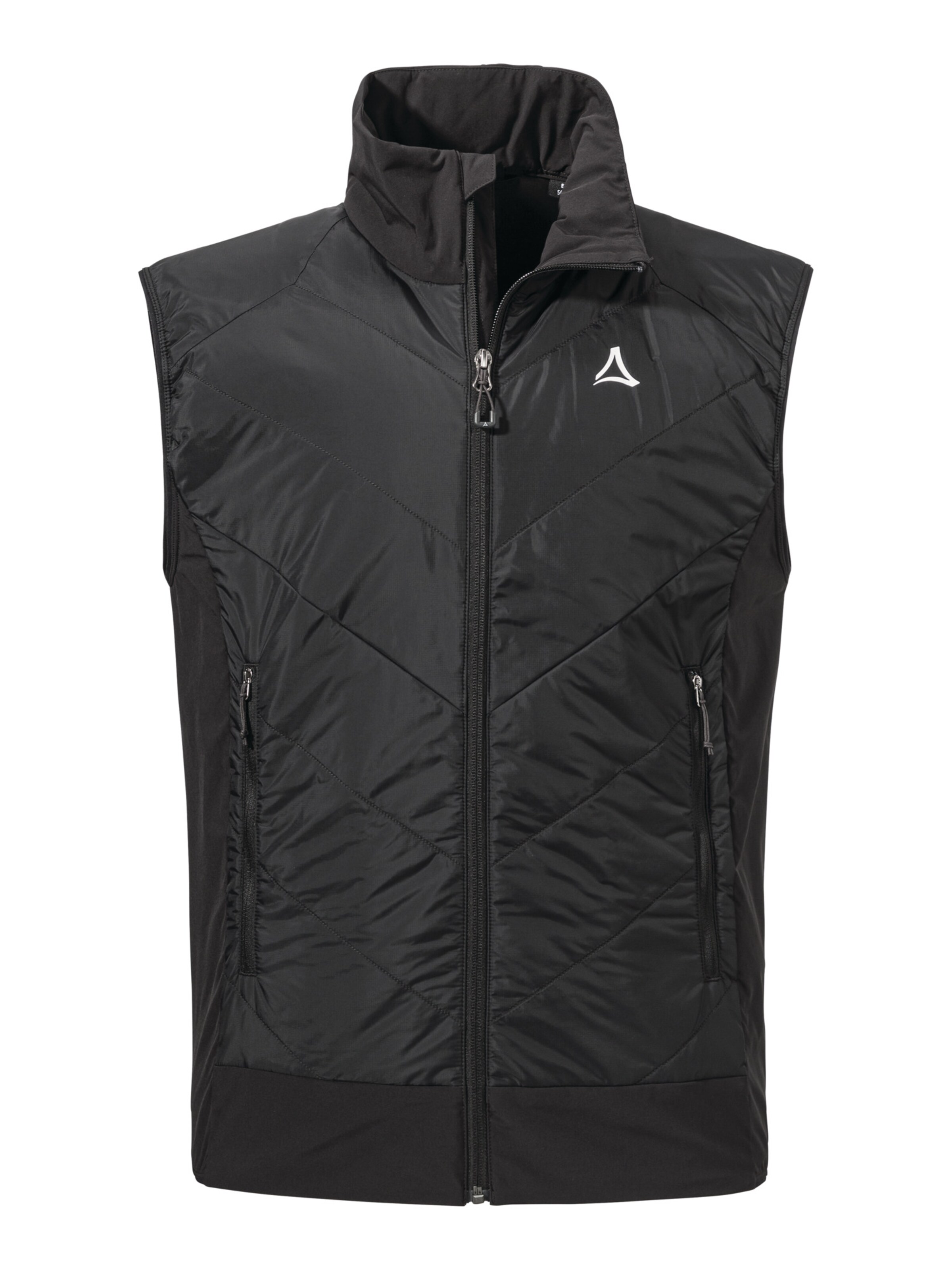 Schöffel Bodywarmer ' Hiking Hybrid Vt Style Blaueis MNS ' in Zwart: voorkant