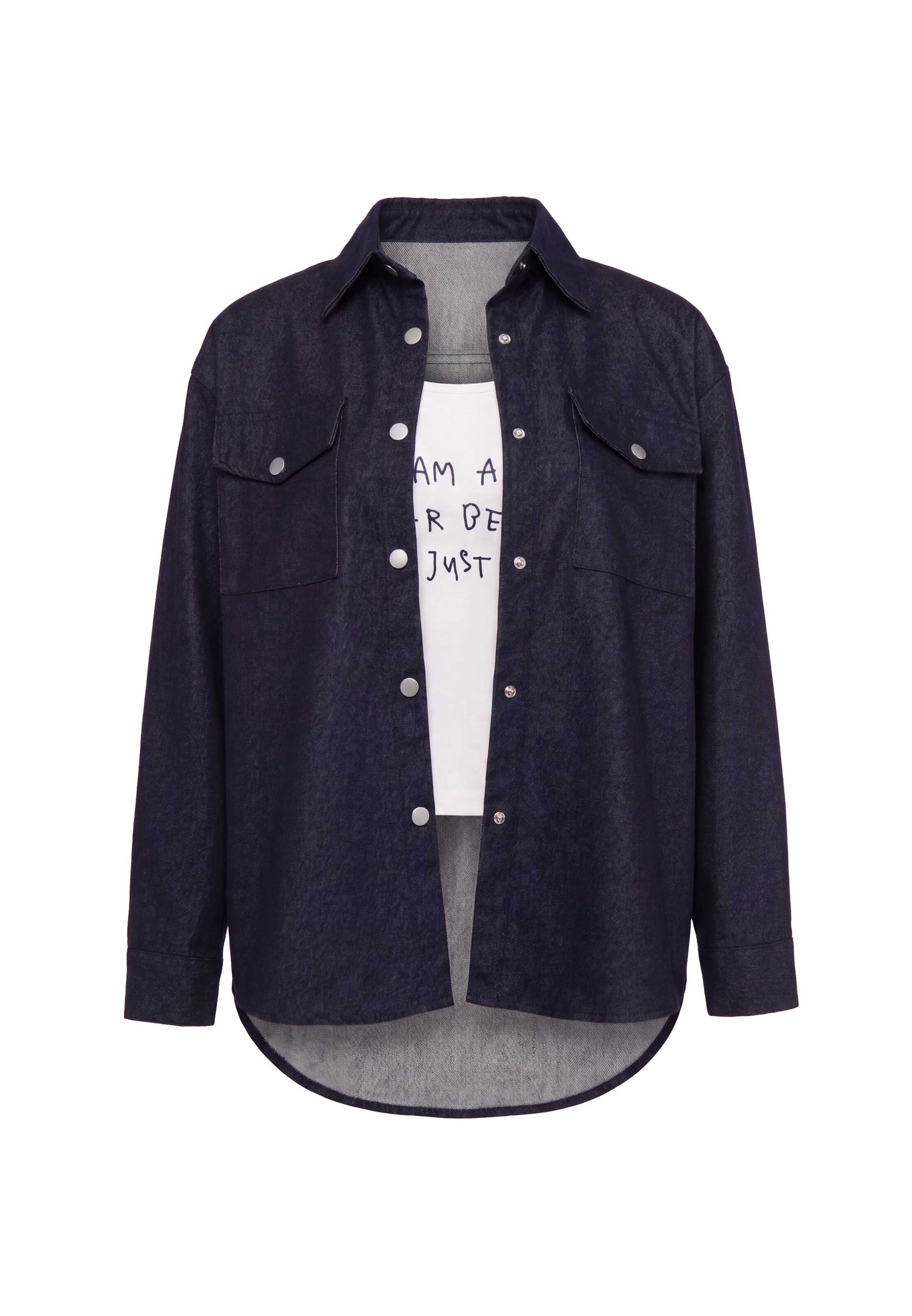 Veste mi-saison 'Maritim' usha BLUE LABEL en bleu : devant